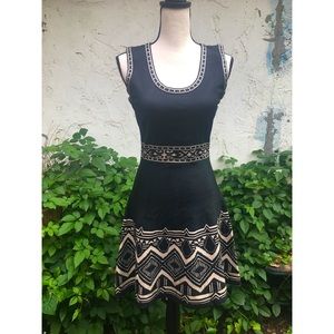 Jealous Tomato Black Stretchy Fit & Flare Dress